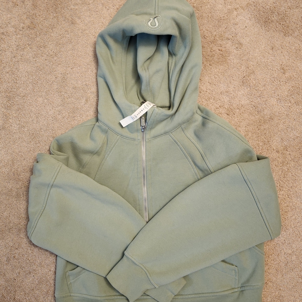 Lululemon Athletica Sage Scuba 1/2 Zip Hoodie